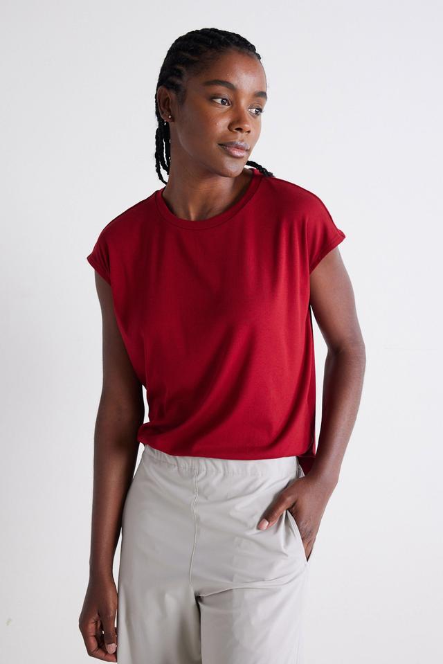 The Ribbed Tuck-In Tee Product Image