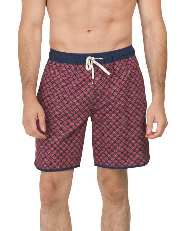 Anchor Swim Shorts With Breathable Performance Liner for Men Product Image