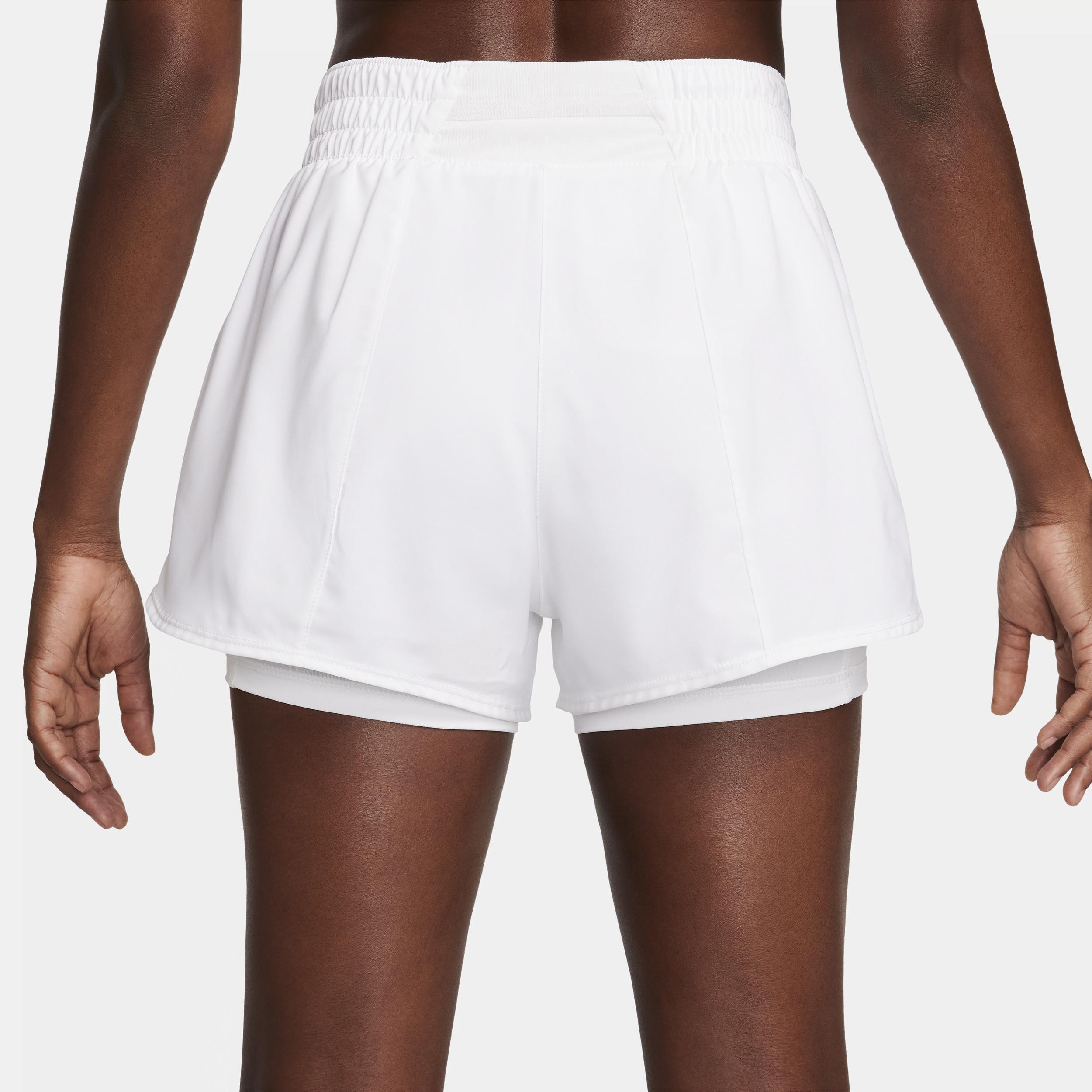 Nike Women's One Dri-FIT High-Waisted 3" 2-in-1 Shorts Product Image