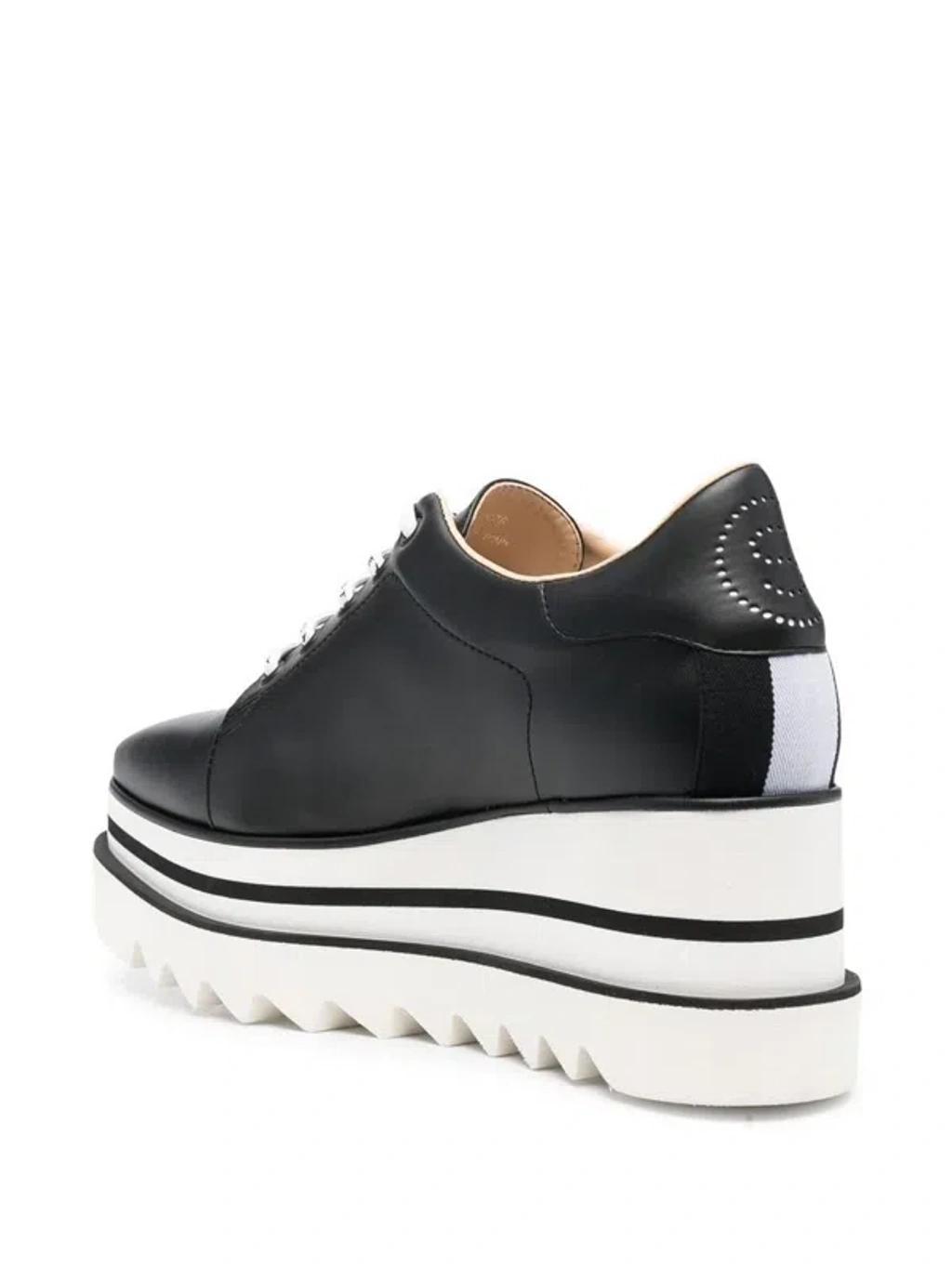 Sneak-elyse Platform Sneakers In Black Product Image