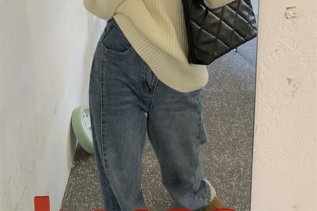 Off-Shoulder Ribbed Sweater Product Image