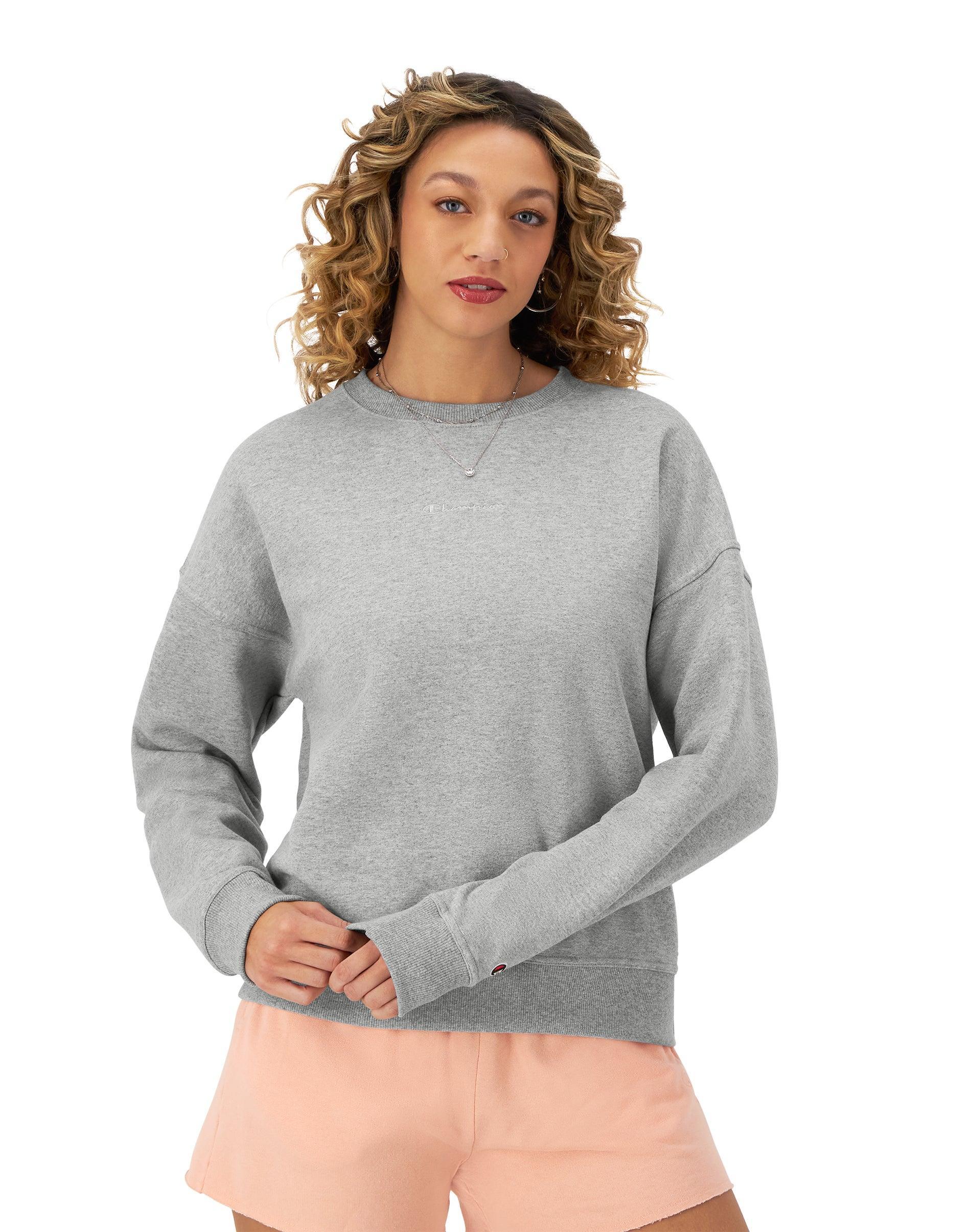 Champion Womens Powerblend Fleece Crewneck Sweatshirt Product Image