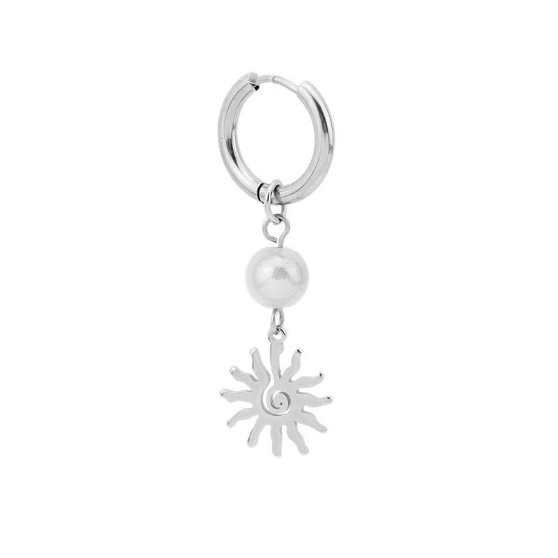 Beaded Sun Drop Earring / Clip-On Earring Product Image