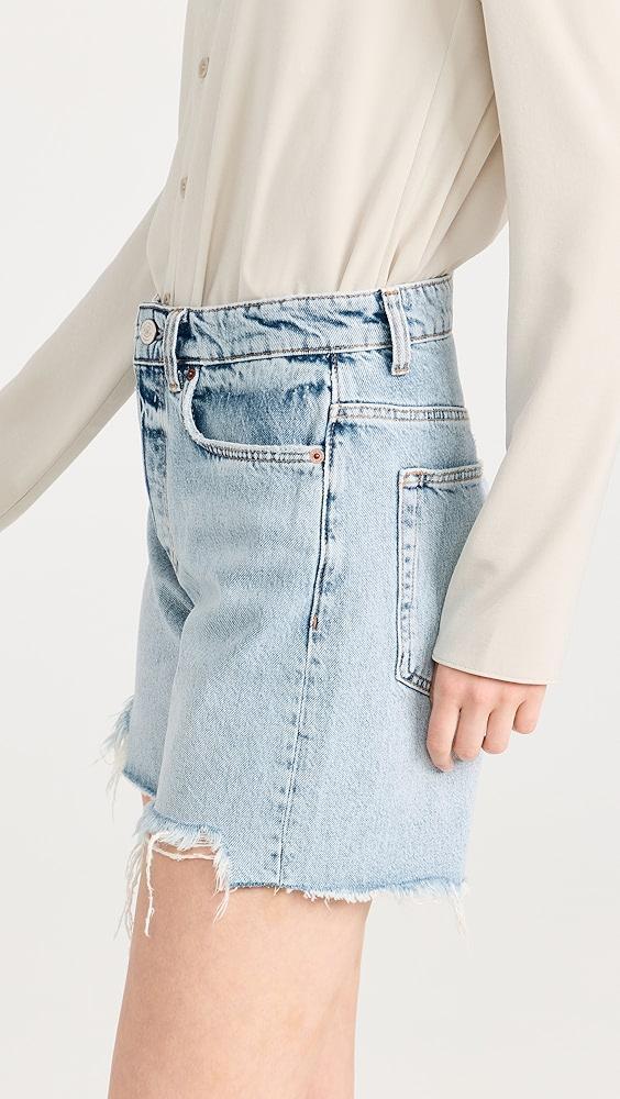 Reformation Raye Mid Rise Baggy Shorts | Shopbop Product Image