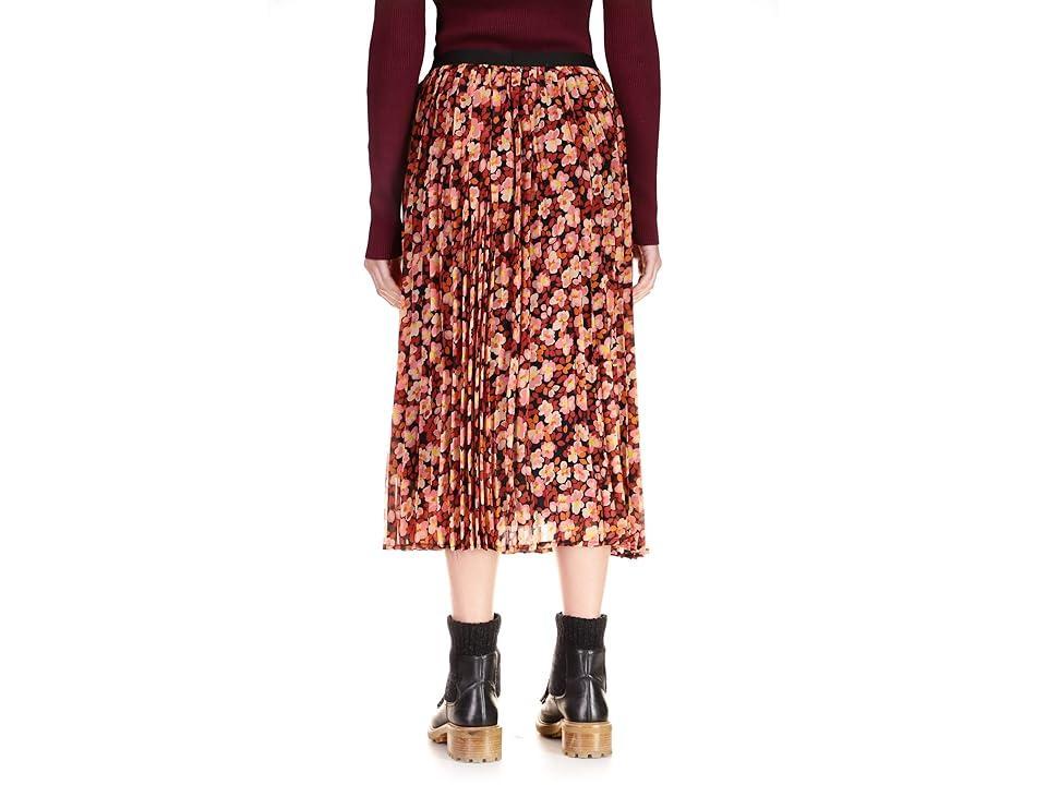 Sanctuary New Pleated Midi Skirt (Strawberry Fields) Women's Skirt Product Image