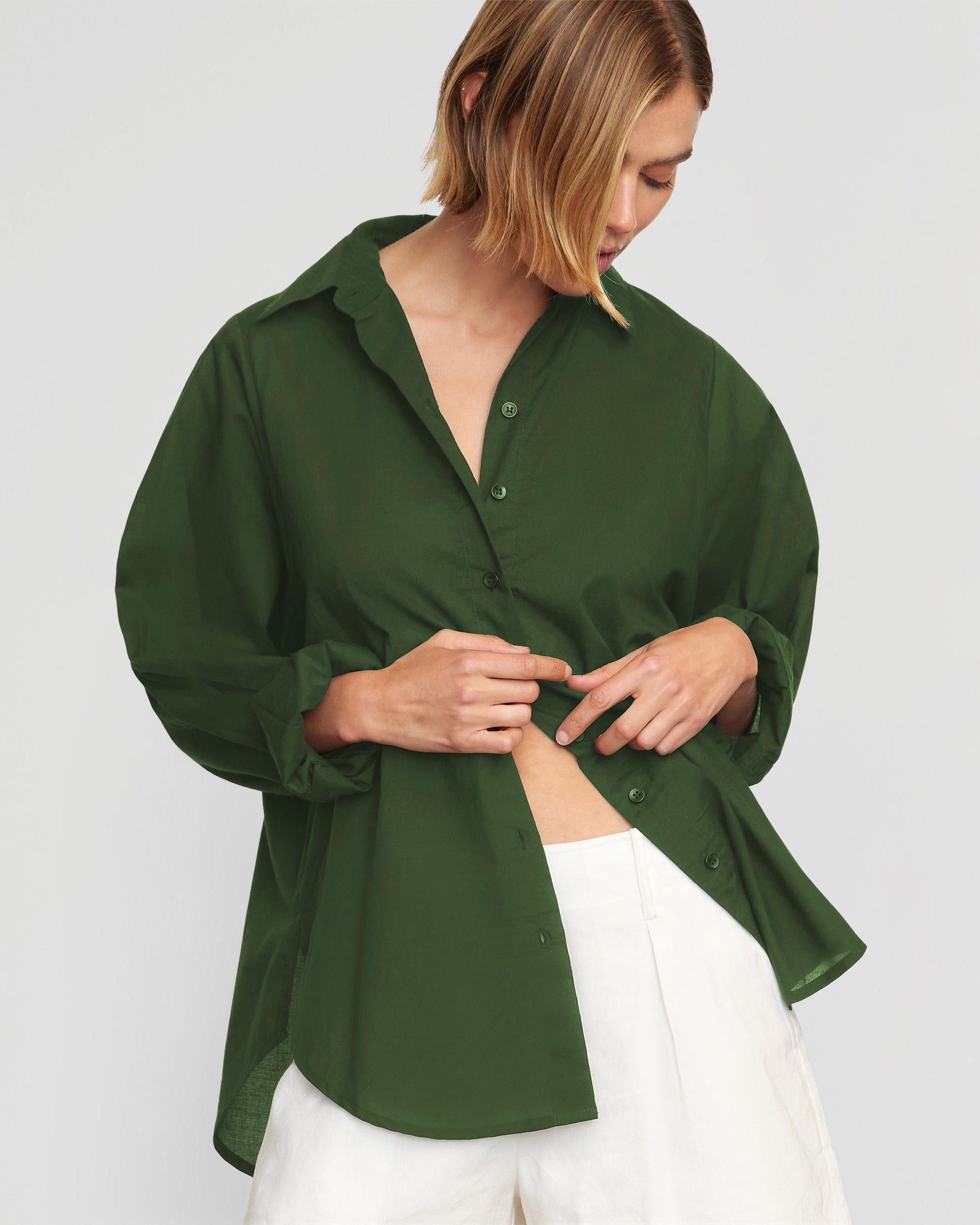 Dakota Oversized Organic Cotton Shirt Product Image