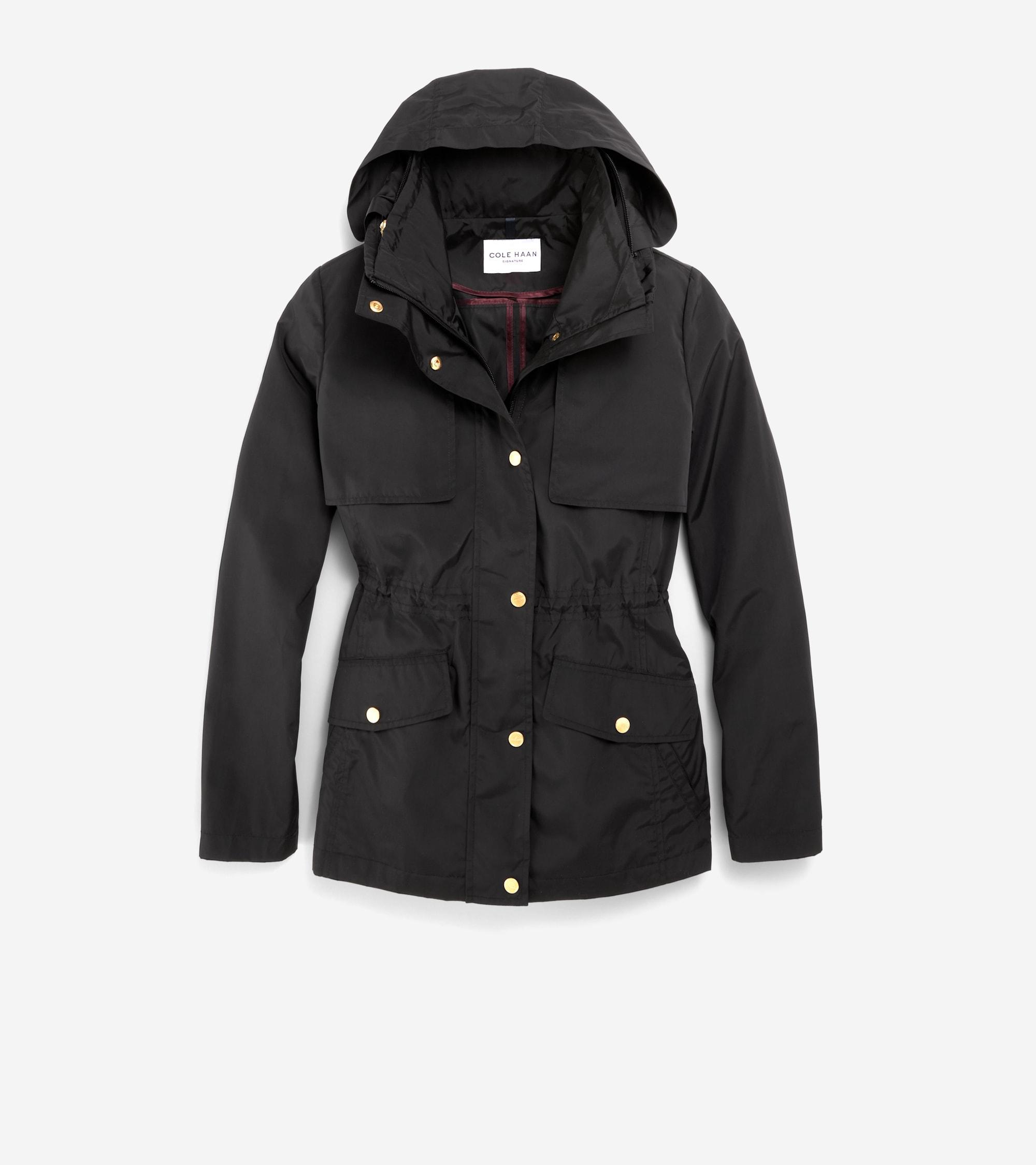 Cole Haan Packable Rain Jacket Product Image