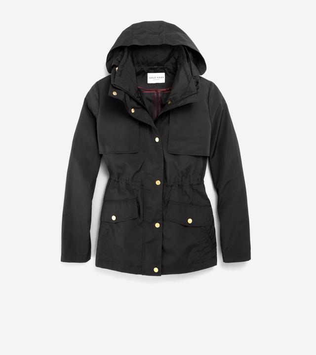 Cole Haan Water Repellent Hooded Parka Product Image