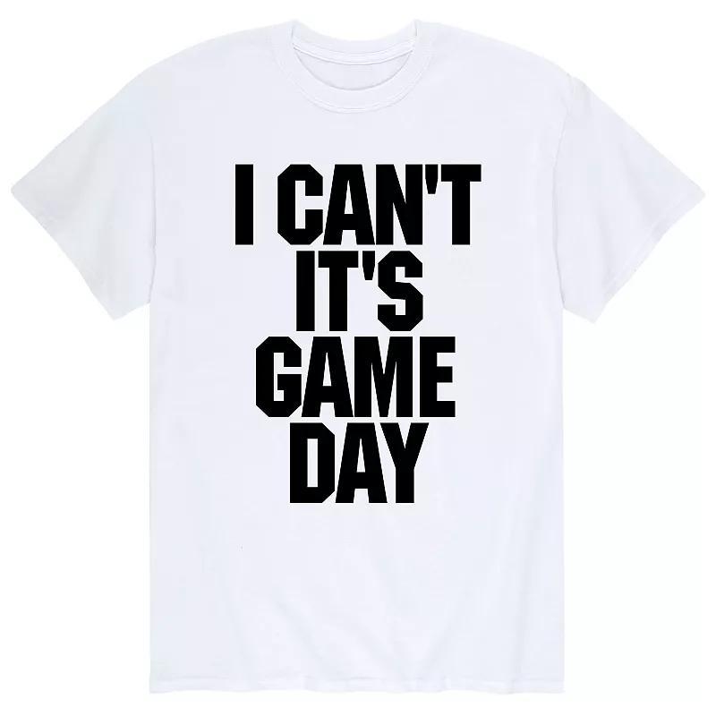 Mens I Cant Its Gameday Tee Product Image