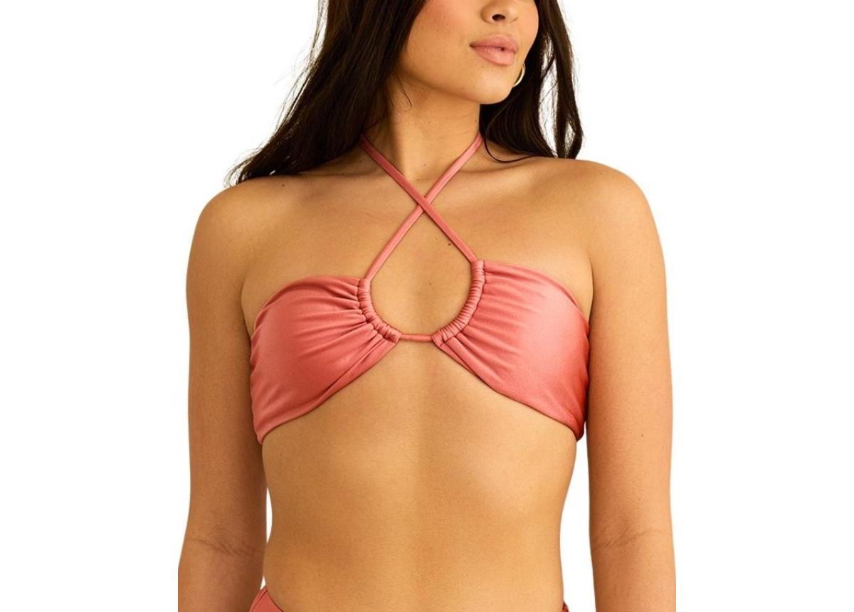 Dippin' Daisy's Women's Amalfi String Tie Bandeau Bikini Top Product Image