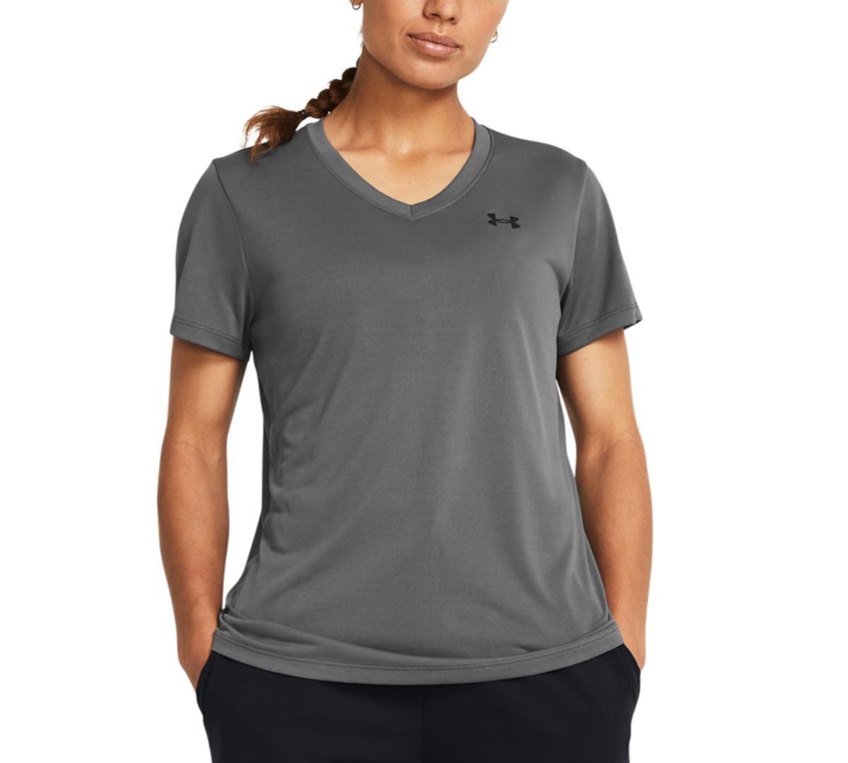 Womens Under Armour Tech V-Neck Short Sleeve Tee Product Image