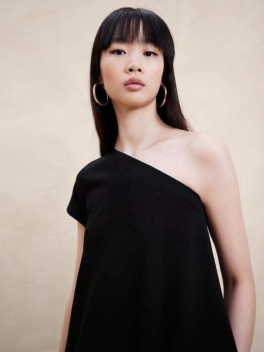 Odile One-Shoulder Knit Dress Product Image