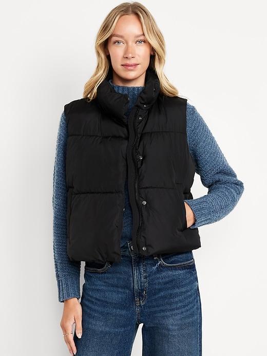 Quilted Puffer Vest Product Image