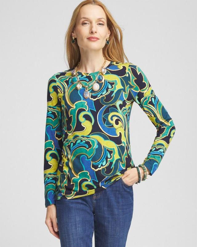 Touch of Cool™ Swirl Layering Tee Product Image