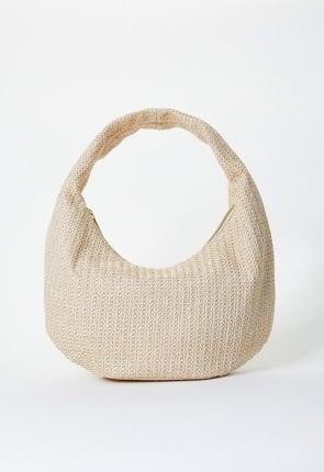 Raffia Hobo Shoulder Bag Product Image