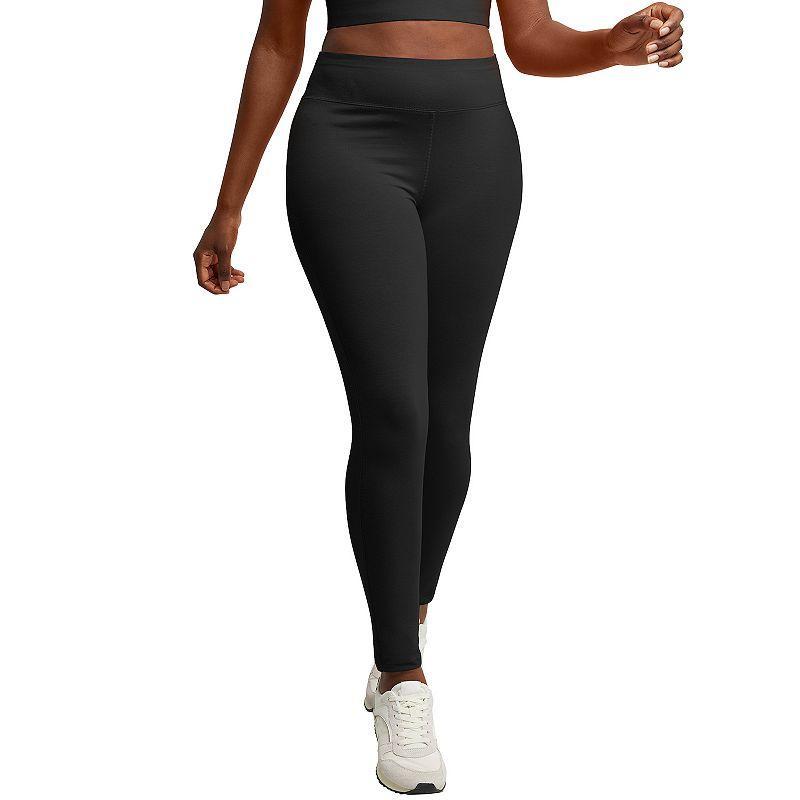 Womens Hanes Originals Stretch Jersey High-Rise Leggings Product Image