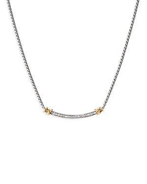 Womens Petite Helena Wrap Station Necklace with 18K Yellow Gold and Pav Diamonds Product Image