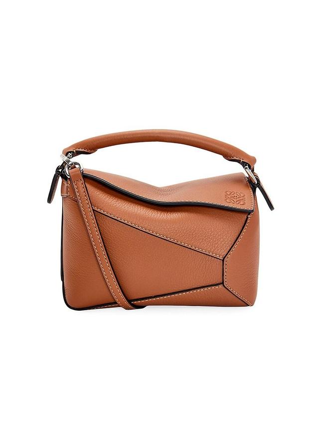 Puzzle Edge Mini Leather Shoulder Bag Product Image