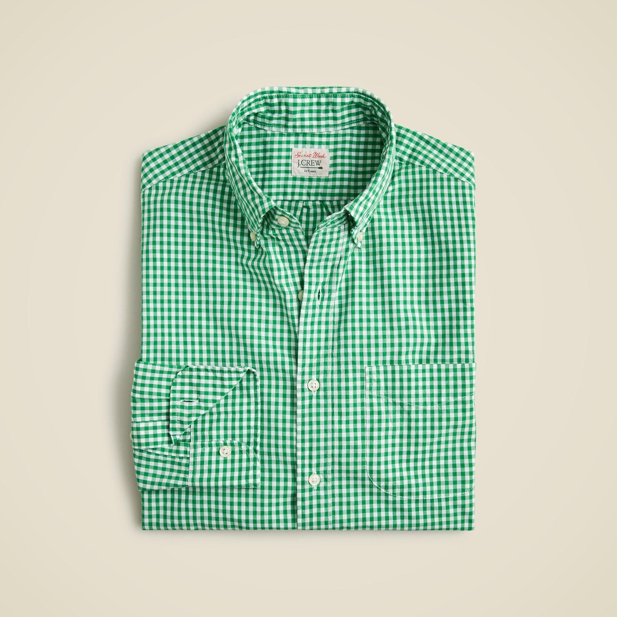 Secret Wash cotton poplin shirt Product Image