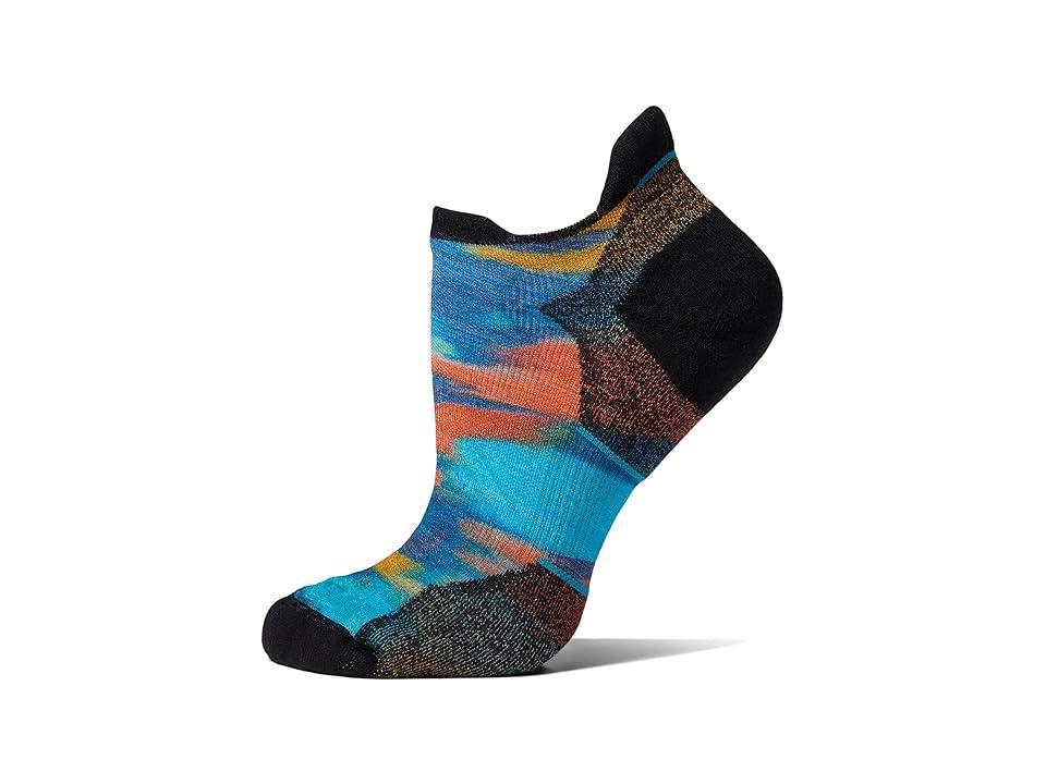 Smartwool Run Targeted Cushion Brushed Print Low Ankle Socks (Alpine ) Women's Crew Cut Socks Shoes Product Image