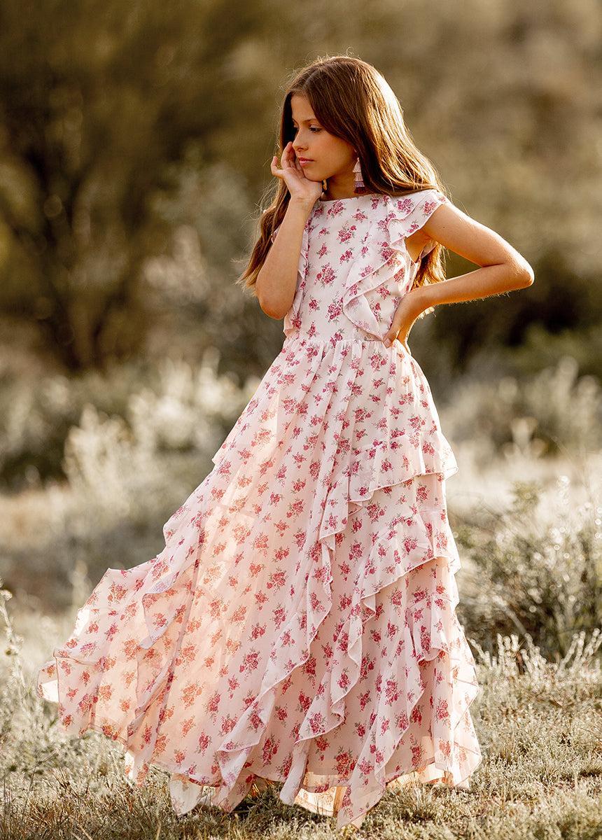 Sylviane Dress in Caroline Floral Product Image