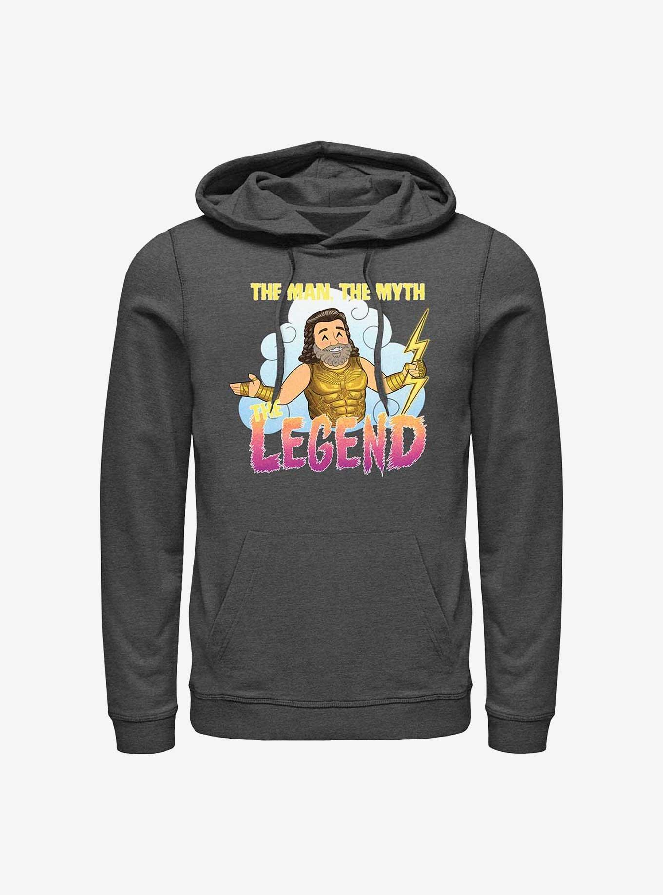 Marvel Thor: Love and Thunder Zeus Man Myth Legend Hoodie Product Image