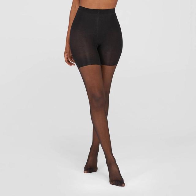 ASSETS by SPANX Womens Perfect Pantyhose - Black 5 Product Image