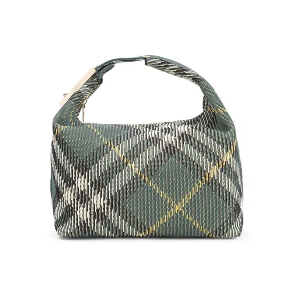 BURBERRY Handbag  Woman Color Green Product Image