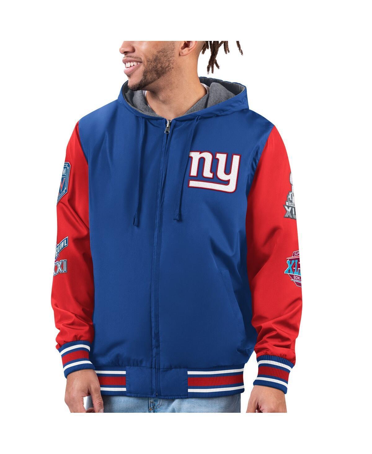 Mens G-iii Sports by Carl Banks Royal New York Giants Commemorative Reversible Full-Zip Jacket - Royal Product Image