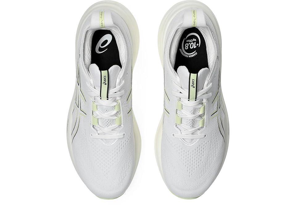 ASICS Men's GEL-Nimbus 26 (White/Birch) Men's Shoes Product Image