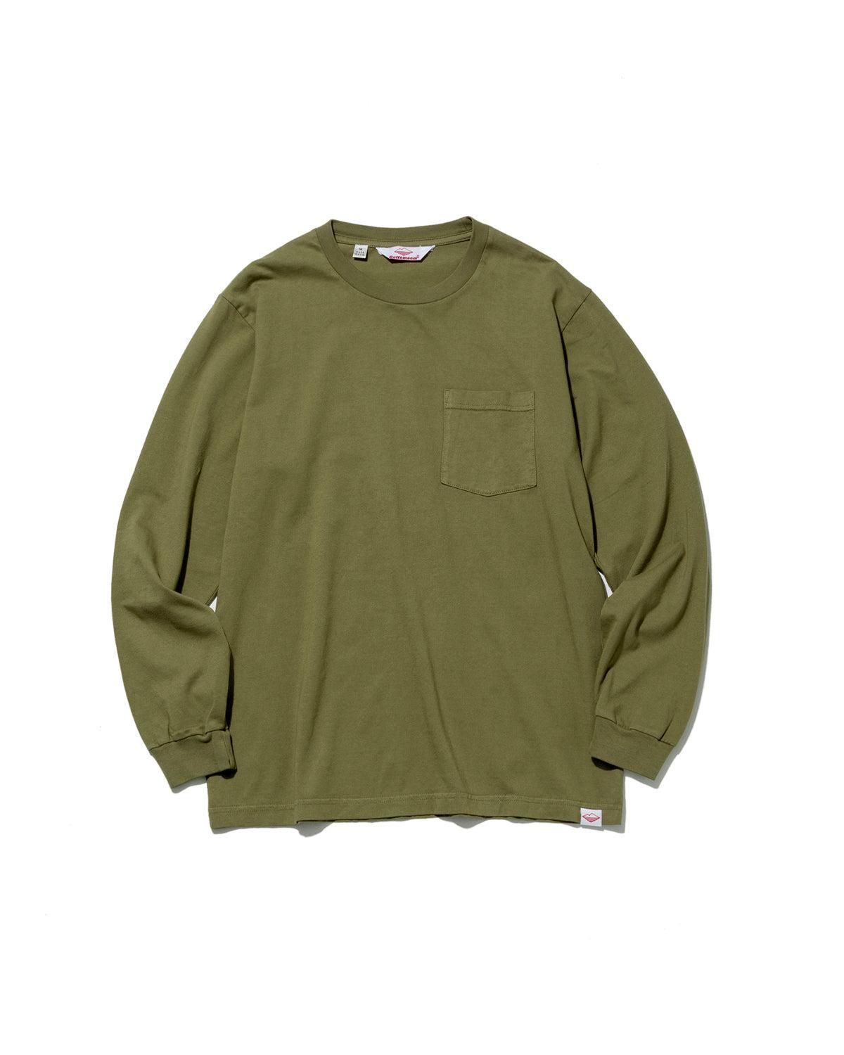 L/S Pocket Tee / Olive Product Image