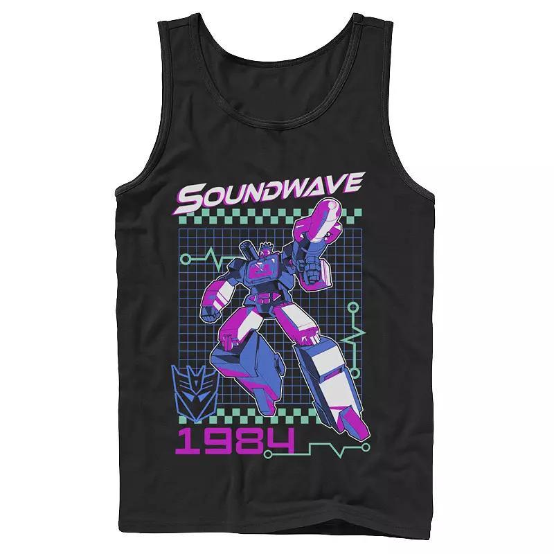 Mens Transformers Soundwave 1984 Tank Top, Boys Product Image