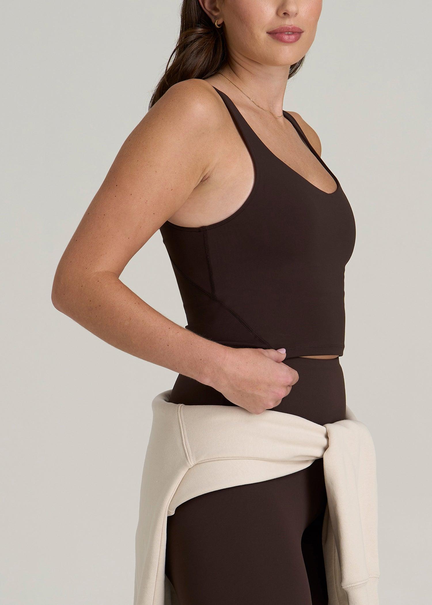 Balance Tank Top in Espresso - Women's Tall Tank Tops Product Image