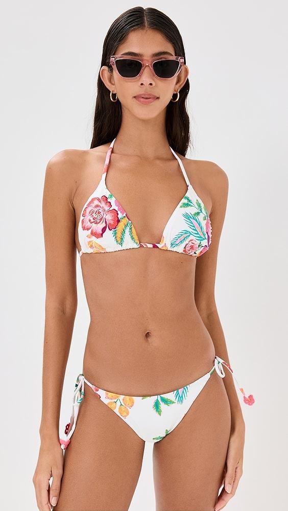 PQ Swim Embroidered Tie Full Bottoms | Shopbop Product Image