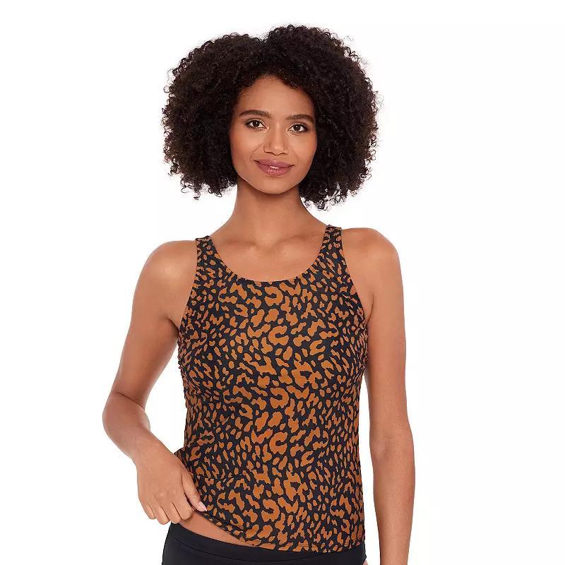 Womens Eco Beach Scoop Neck Tankini Swim Top Product Image