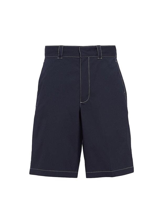 Mens Stretch Poplin Bermudas Product Image