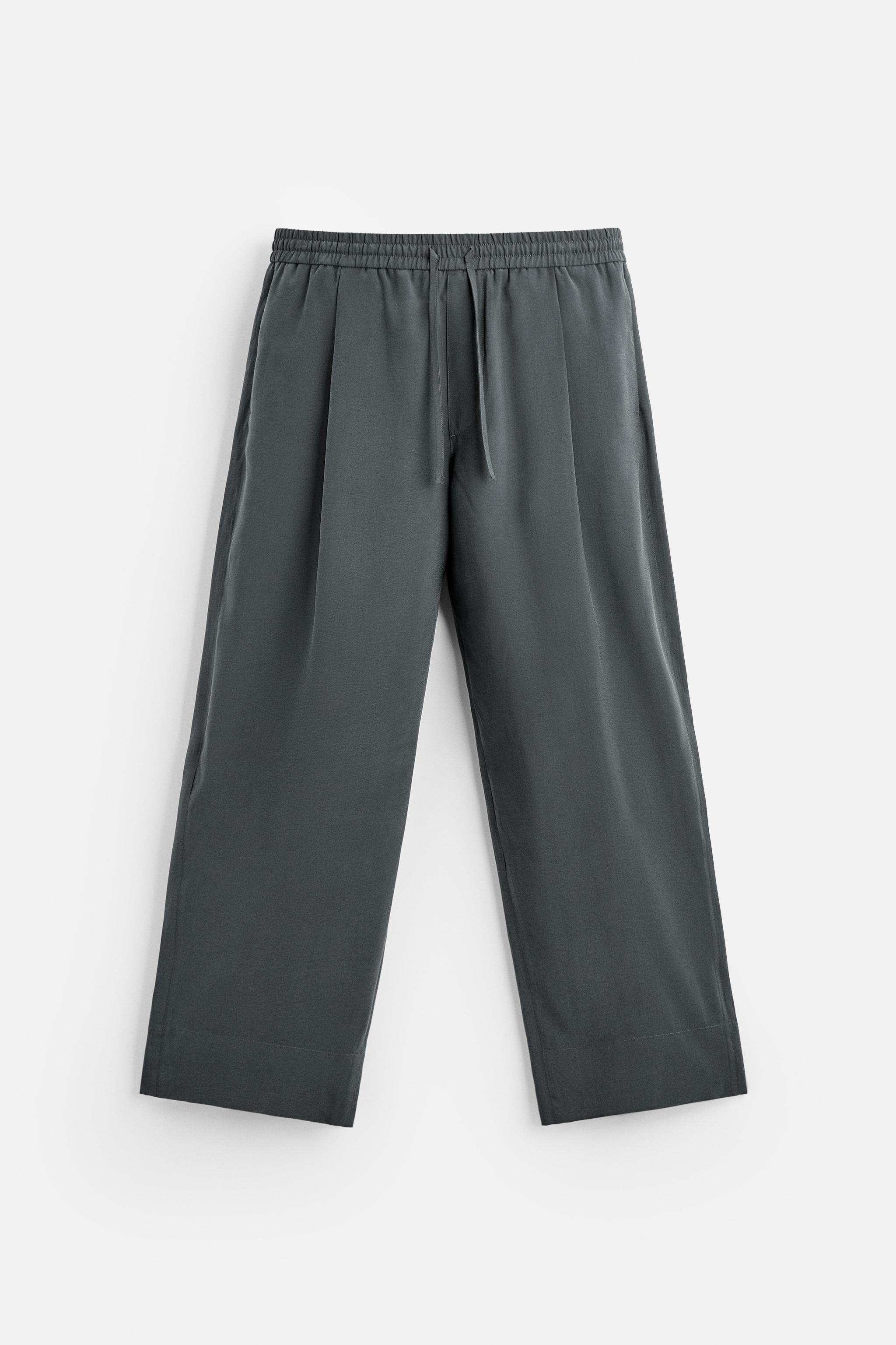 FLOWY RELAXED FIT PANTS Product Image