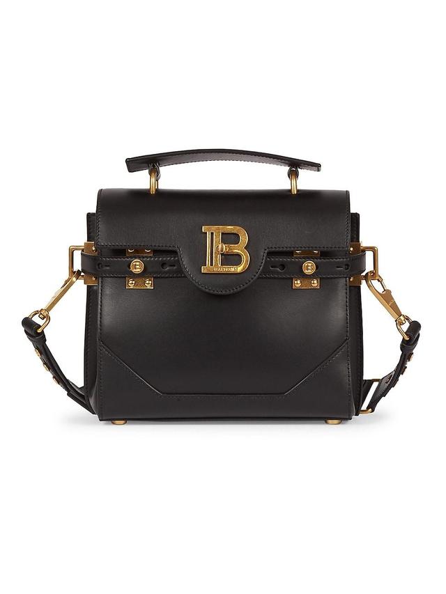 Balmain B-Buzz 23 Leather Top Handle Bag Product Image