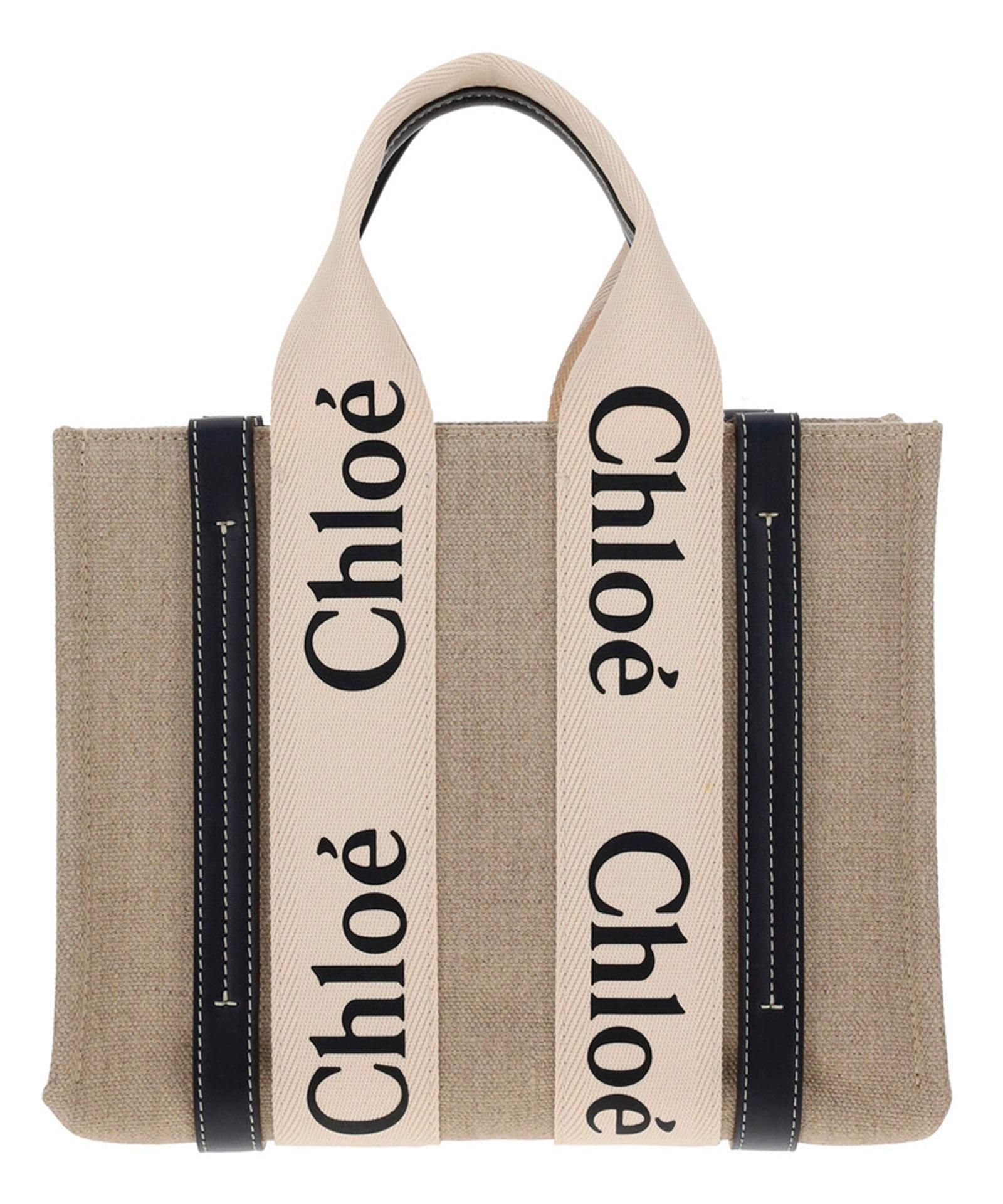 CHLOÉ Woody Handbag In Brown Product Image