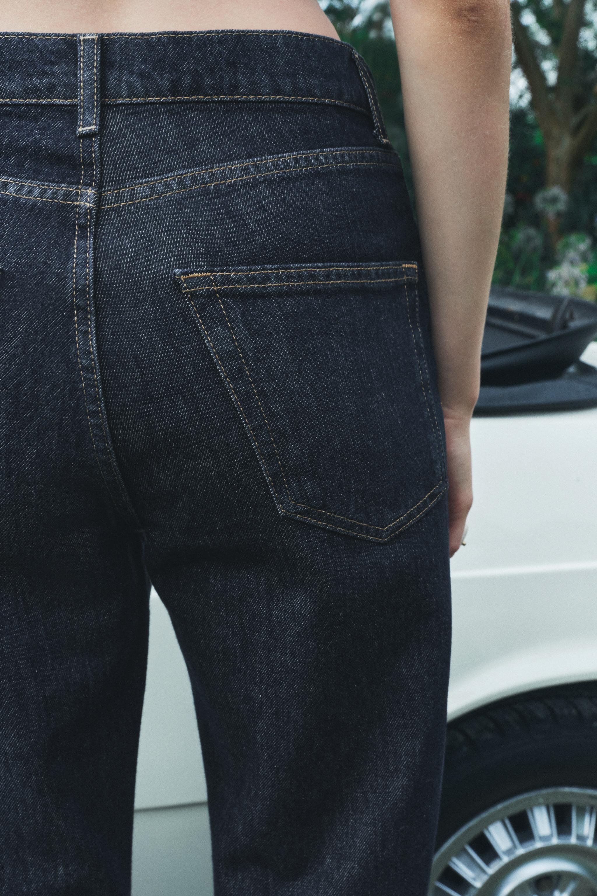 RELAXED MID WAIST JEANS ZW COLLECTION Product Image