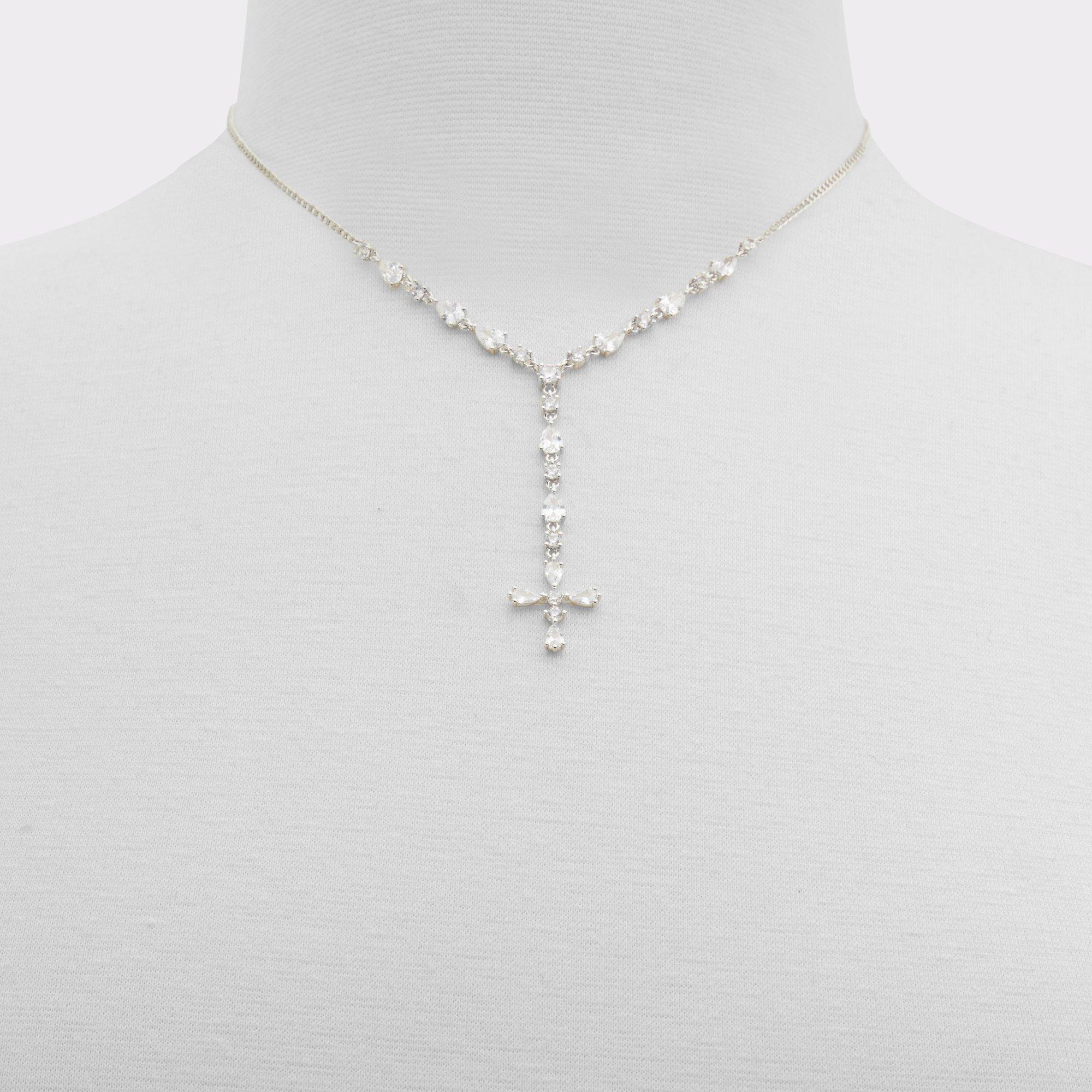 Tilarwen Silver/Clear Multi Women's Necklaces | ALDO US Product Image