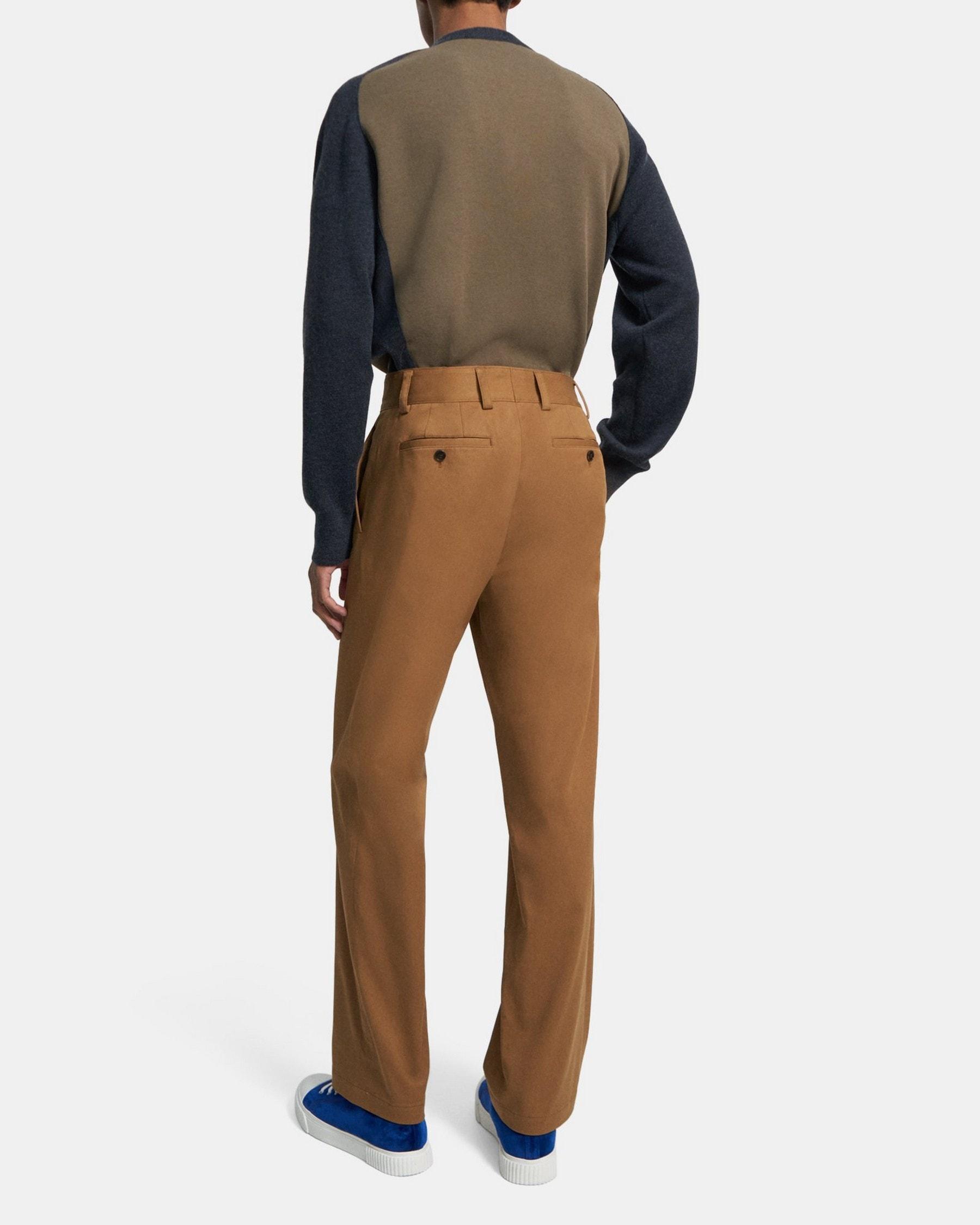 Cotton Twill Straight-Leg Pant Product Image