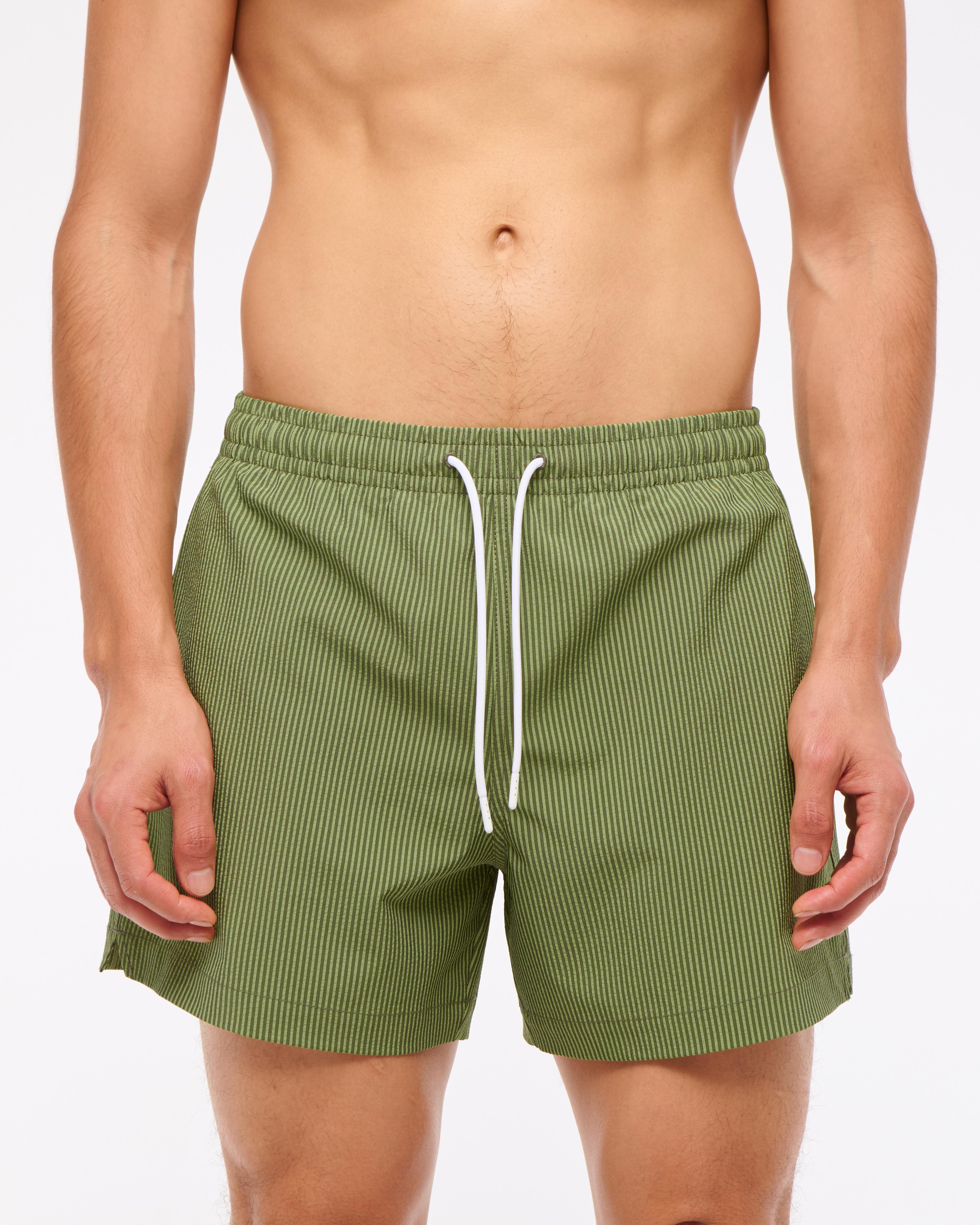 Pull-On Seersucker Swim Trunk Product Image