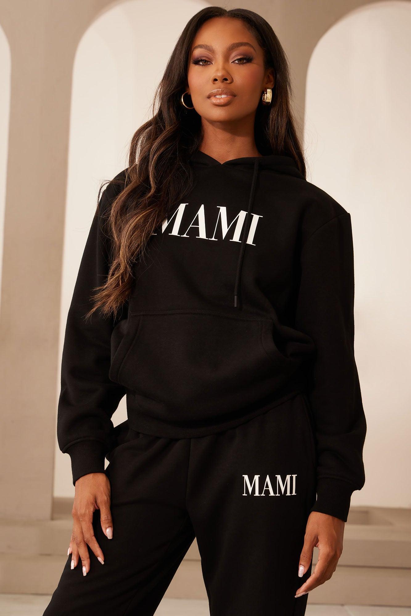 Family Goals Women's Mami Hoodie - Black Product Image