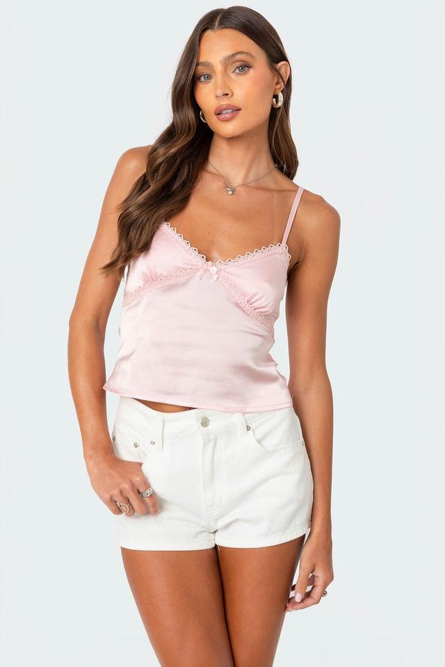 Imani Satin Tank Top Product Image