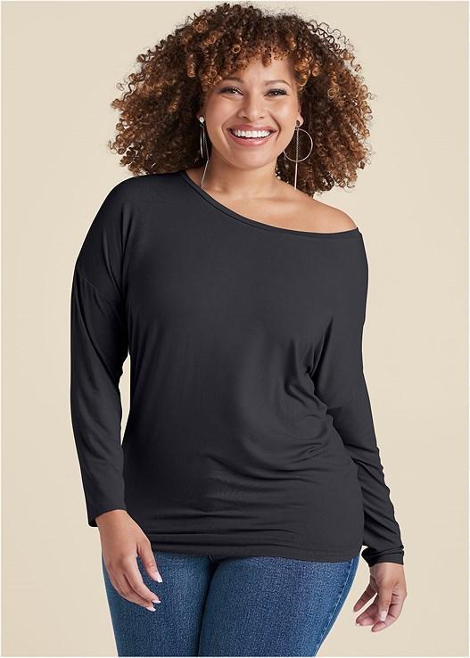 Casual Long Sleeve Tee Product Image