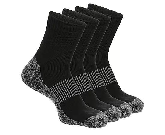 Columbia Men's Moisture Control Quarter Socks 4 Pairs Product Image