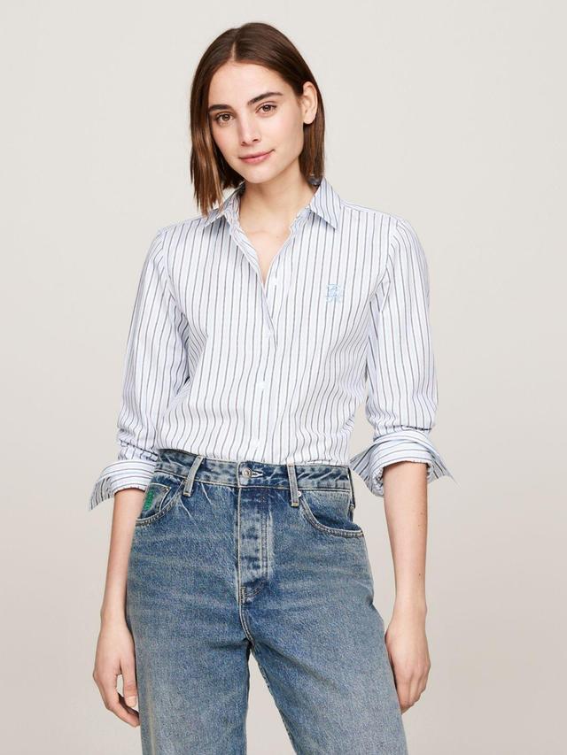 Tommy Hilfiger Women's Classic Stripe Shirt Product Image