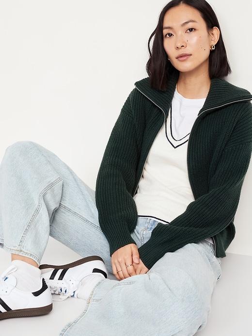 Full-Zip Cardigan Product Image