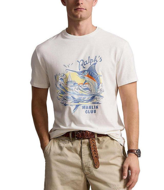 Polo Ralph Lauren Slub Jersey Graphic Short Sleeve T-Shirt Product Image